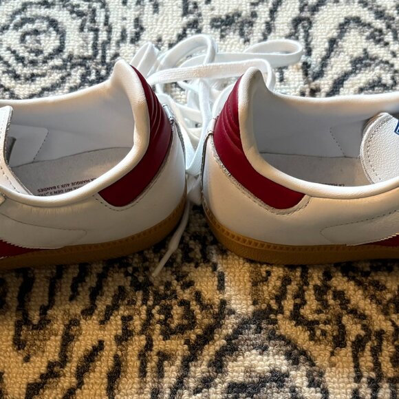 NWOT adidas Samba OG "Collegiate Burgundy" sneakers Size US 7.5 - Picture 3 of 8